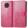 Mobigear Clover Nokia G50 Plånboksfodral med sedelfack - Rosa