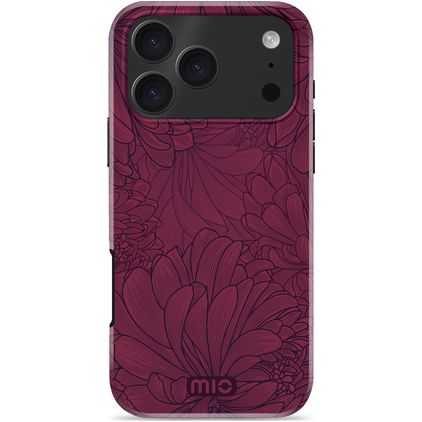 MIO iPhone 17 Pro MagSafe Hardcase Etui plecki - Berry Blooms