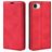 Mobigear Retro Slim iPhone 17e Lompakkokotelo + Setelitasku - Punainen
