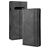 Mobigear Sensation Samsung Galaxy S10 Plus Capa livro Carteira - Preto