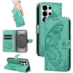 Mobigear Butterfly Samsung Galaxy S26 Ultra Funda tipo libro Cartera - Verde
