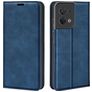 Mobigear Retro Slim OPPO Reno 8 5G Knížkové pouzdro Peněženka - Tmavě modrá