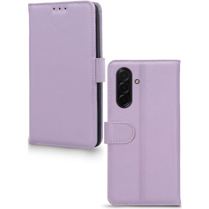 Mobilize Premium Gelly Samsung Galaxy A56 Pungetui med Seddelrum - Lilla