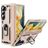 Mobigear Armor Ring Samsung Galaxy Z Fold 6 Hard Case Back cover Shockproof with Ring Holder - Orange