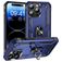 Mobigear Armor Ring iPhone 15 Pro Hard Case Back cover Shockproof with Ring Holder - Blue
