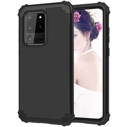 Mobigear Ultra Tough Samsung Galaxy S20 Ultra Plástico rígido Capa traseira Antichoque - Preto