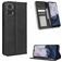 Mobigear Sensation Motorola Moto E22i Funda tipo libro Cartera - Negro