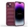 Mobigear Bumpy iPhone 15 Plus Flexible TPU Back cover - Burgundy