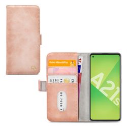 Mobilize Elite Gelly Samsung Galaxy A21s Lompakkokotelo - Soft Pink