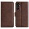 Mobigear Slim Magnet Samsung Galaxy M15 Capa livro Carteira - Castanho