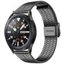 Mobigear Seven Bead Rostfritt stål Smartwatch Armband Klämspänne - 20 mm - Svart