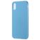 Mobigear Colors iPhone XS Max TPU flexible Carcasa - Azul