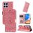 Mobigear Sunflower HONOR X8 Wallet case - Magenta