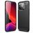 Mobigear Brushed Slim iPhone 14 Pro Max Elastyczne TPU Etui plecki - Czarny