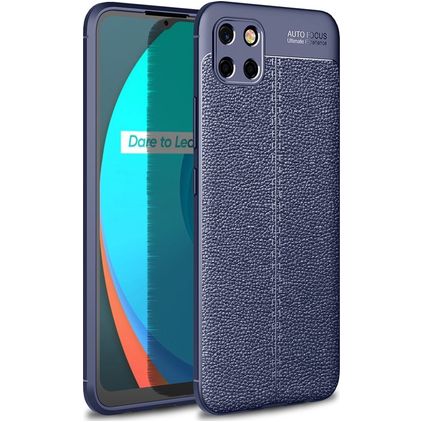 Mobigear Luxury Realme C11 (2020) Elastyczne TPU Etui plecki - Niebieski
