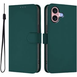 Mobigear Urban Wallet iPhone 16 Wallet case - Green