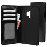 Mobiparts Excellent Wallet Samsung Galaxy S9 Cover a libro portafoglio - Jade Black