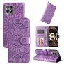 Mobigear Sunflower Realme Narzo 50 4G Capa livro Carteira - Roxo