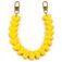 Mobigear Plastic Heart Universal Adjustable Phone Cord - Sunshine Yellow