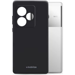 Mobilize Rubber Gelly Realme GT 6 TPU flessibile Back cover - Nero