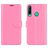 Mobigear Classic Huawei P40 Lite E Cover a libro portafoglio - Magenta