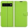 Mobigear Classic Google Pixel 6 Funda tipo libro Cartera - Verde