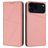 Mobigear Frosted Flip iPhone 17 Pro Cover a libro portafoglio - Rosa