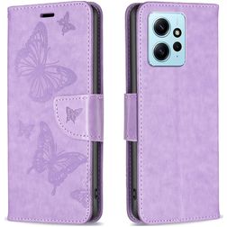 Mobigear Butterfly Xiaomi Redmi Note 12 Cover a libro portafoglio - Viola