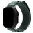 Mobilize Alpine Nylon Apple Watch Urrem Spændelås - 42/41/40/38 mm - Grøn