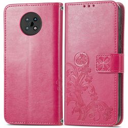 Mobigear Clover Nokia G50 Capa livro Carteira - Rosa