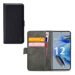 Mobilize Classic Gelly Wallet Xiaomi Redmi Note 12 Pro Funda tipo libro Cartera - Negro