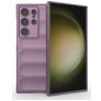 Mobigear Bumpy Samsung Galaxy S24 Ultra TPU flexível Capa traseira - Roxo