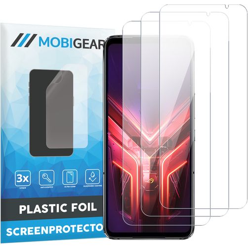 Mobigear ASUS ROG Phone 6 Pro Ochrana displeje Fólie - kompatibilní s pouzdry (3 ks)