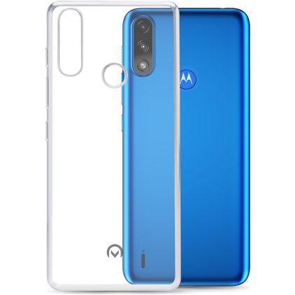 Mobilize Gelly Transparent Motorola Moto E7 Power Flexibel TPU Skal - Transparent