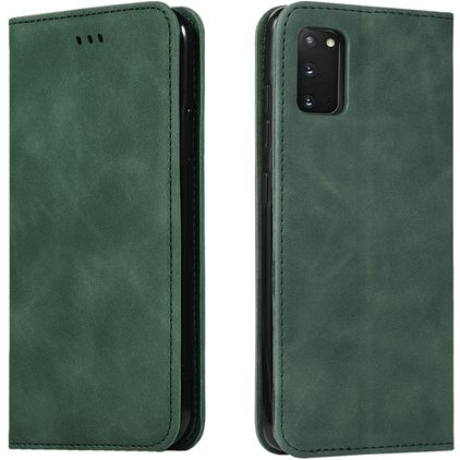Mobigear Retro Slim Samsung Galaxy S20 Wallet case - Green