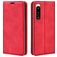 Mobigear Retro Slim Sony Xperia 5 IV Lompakkokotelo + Setelitasku - Punainen
