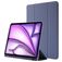 Mobigear Tri-Fold Gel iPad Air 13 polegadas (2025) TPU / Pele sintética Capa livro + Suporte para caneta stylus - Roxo