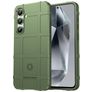 Mobigear Rugged Shield Samsung Galaxy S24 FE TPU flexível Capa traseira Antichoque - Verde