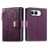 Mobigear Flowers iPhone Duo Wallet case - Purple