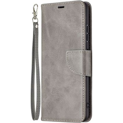 Mobigear Excellent Samsung Galaxy A22 5G Wallet case - Grey