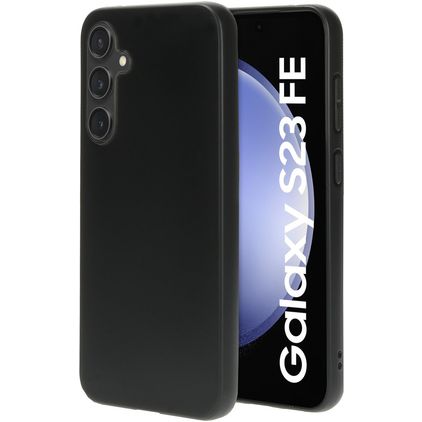 Mobiparts Classic Samsung Galaxy S23 FE TPU flexível Capa traseira - Matt Black