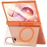 Mobigear Kickstand Samsung Galaxy Z Fold 8 MagSafe Hardcase Etui plecki Wstrząsoodporne z podstawką - Pomarańczowy