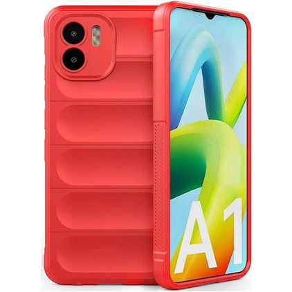 Mobigear Bumpy Xiaomi Redmi A1 4G TPU flessibile Back cover - Rosso