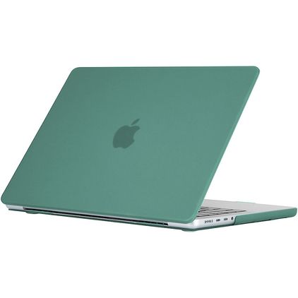 Mobigear Matte MacBook Pro 14 tum (2021-2026) Hårt MacBook-skal - Mörkgrön - Modell A2442 / A2779 / A2918 / A2992 / A3401 / A3112 / A3434 / A3427 / A3426