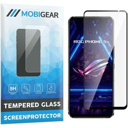 Mobigear Premium ASUS ROG Phone 5s Glas Skærmbeskytter - Case Friendly - Sort