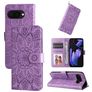 Mobigear Sunflower Google Pixel 9a Wallet case - Purple