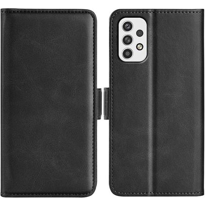 Mobigear Slim Magnet Samsung Galaxy A23 Funda tipo libro Cartera - Negro