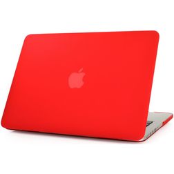Mobigear Matte MacBook Pro 13 polegadas (2012-2015) Capa rígida para MacBook - Vermelho - Modelo A1425 / A1502