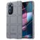 Mobigear Rugged Shield Motorola Edge 30 Pro TPU flexible Carcasa Antigolpes - Gris
