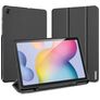 Dux Ducis Domo Samsung Galaxy Tab S6 Lite Wallet case + Stylus Holder - Black
